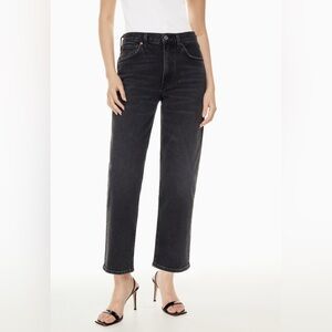 AGOLDE Kye mid rise crop jeans